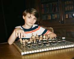 He loves to play chess since he was a child.